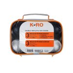 Boule de ptanque double triplette duo fusion x6 - le lot de 6 boules