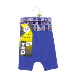 Boxer garon bleu / noir coton stretch 6 ans dim - le lot de 3 boxers