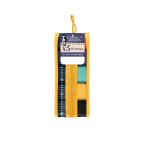 Boxer garon noir / bleu / jaune 12 ans dim - le lot de 5 boxers + 1 trousse