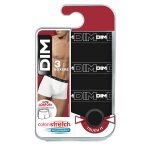 Boxer homme noir stretch t2 dim - le lot de 3 boxers