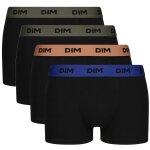 Boxer homme noir t2 dim - le lot de 4 boxers