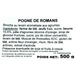 Brioche pogne de romans - l'unit