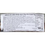 Brioche des rois couronne 8 parts - la brioche de 350g Brioche des rois couronne 8 parts - la brioche de 350g