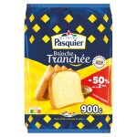 Brioche tranche au levain pasquier - les 2 sachets de 900g