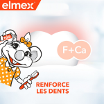 Brosse  dents souple bb 0 - 3 ans elmex - le lot de 2 brosses  dents