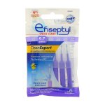 Brossettes interdentaire clean expert 0. 7 mm efiseptyl - le lot de 6 brossettes