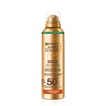 Brume solaire corps visage spf 50 + bronzage sublimé garnier - le flacon de 150ml Brume solaire corps visage spf 50 + bronzage sublimé garnier - le flacon de 150ml