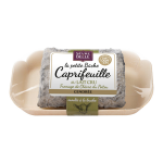 B�che caprifeuille cendr�e au lait cru sevre & belle - la barquette de 150g