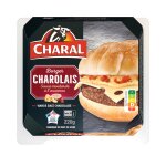 Burger very best race charolaise charal - la bote de 220g
