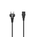 Cble d'alimentation - 00200737 - noir hama