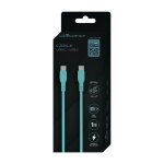Câble usb - c / usb - c bleu silicone 1m gokana - le câble Câble usb - c / usb - c bleu silicone 1m gokana - le câble