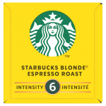 Caf� capsules blonde espresso roast intensit� 6 compatible nespresso starbucks - 10 capsules