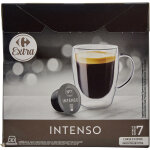 Caf capsules intensit 7 compatible dolce gusto carrefour extra - les 30 capsules de 6, 5g