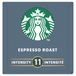Caf� capsules espresso roast intensit� 11 compatible nespresso starbucks - 10 capsules