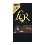 Caf capsules forza intensit 9 compatible nespresso l'or - la bote de 50 capsules