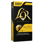 Caf capsules lungo intensit 5 compatible nespresso l'or - la boite de 10 capsules