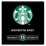 Caf� en capsules compatibles nespresso ristretto shot intensit� 11 by nespresso starbucks - le paquet ...