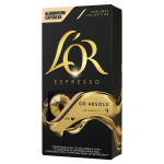 Caf capsules or absolu intensit 9 compatibles nespresso l'or - la boite de 10 capsules