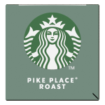 Caf capsules pike place roast intensit 7 compatible nespresso starbucks - 10 capsules