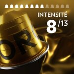 Caf� capsules qualita oro intensit� 8 compatible nespresso lavazza - la bo�te de 10 capsules