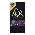 Caf capsules supremo intensit 10 compatibles nespresso l'or - la bote de 50 capsules