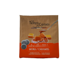 Café dosettes caramel intensité 6 compatible senseo le temps des cerises - la boite de 16 dosettes Café dosettes caramel intensité 6 compatible senseo le temps des cerises - la boite de 16 dosettes