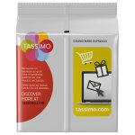 Caf dosettes espresso grand'mre compatible tassimo tassimo - le paquet de 16 dosettes