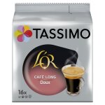 Caf dosettes long l'or compatible tassimo tassimo - le paquet de 16 dosettes