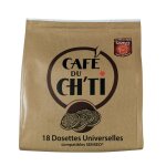 Café dosettes 100% arabica compatible senseo cafe du ch'ti - la boite de 16 dosettes Café dosettes 100% arabica compatible senseo cafe du ch'ti - la boite de 16 dosettes