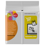Caf dosettes petit djeuner compatible tassimo tassimo - le paquet de 16 dosettes