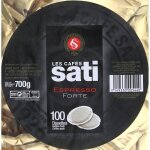 Caf dosettes espresso forte compatible senseo sati - la boite de 100 dosettes
