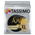 Caf dosettes classic xl l'or compatible tassimo tassimo - le paquet de 16 dosettes