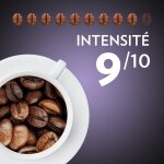 Caf� moulu espresso barista intenso lavazza - les 2 paquets de 250g