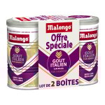 Caf moulu 100% arabica got italien malongo - les 2 boites de 250 g