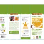 Caf moulu pur arabica moka ethiopie bio ethiquable - le paquet de 250g