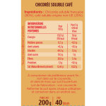 Chicore soluble caf leroux - le pot de 200g