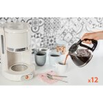 Cafetire filtre soleil fg381a10 ivoire moulinex