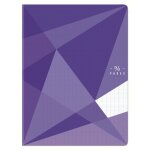 Cahier 24 x 32 cm - 96 pages - grands carreaux carrefour - le cahier