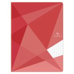 Cahier 24 x 32 cm - 96 pages - grands carreaux carrefour - le cahier