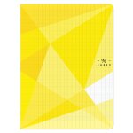 Cahier 24 x 32 cm - 96 pages - grands carreaux carrefour - le cahier