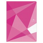 Cahier 24 x 32 cm - 96 pages - grands carreaux carrefour - le cahier