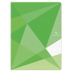 Cahier 24 x 32 cm - 96 pages - grands carreaux carrefour - le cahier