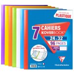 Cahier koverbook - polypro avec rabat - 24 x 32cm - 96 pages - grands carreaux clairefontaine - le lot ... Cahier koverbook - polypro avec rabat - 24 x 32cm - 96 pages - grands carreaux clairefontaine - le lot ...