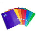 Cahier color life - 24 x 32 cm - 100 pages - grands carreaux oxford - le cahier en coloris alatoire