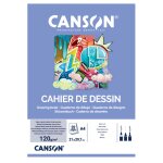 Cahier de dessin a4 120g / m� blanc 32 pages canson - le cahier