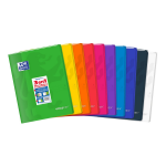 Cahier easybook - 24 x 32cm - 96 pages - grands carreaux oxford - le cahier en coloris alatoire