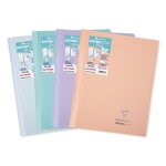 Cahier koverbook blush - 24 x 32cm - 160 pages - grands carreaux clairefontaine - le cahier en coloris ...