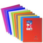 Cahier koverbook - polypro avec rabat - 24 x 32cm - 160 pages - grands carreaux clairefontaine - le cahier ... Cahier koverbook - polypro avec rabat - 24 x 32cm - 160 pages - grands carreaux clairefontaine - le cahier ...
