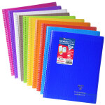 Cahier koverbook - reliure intgrale - 24 x 32cm - 100 pages - grands carreaux clairefontaine - le cahier ...