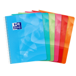 Cahier lagoon - 17 x 22cm - 160 pages - petits carreaux oxford - le cahier en coloris alatoire